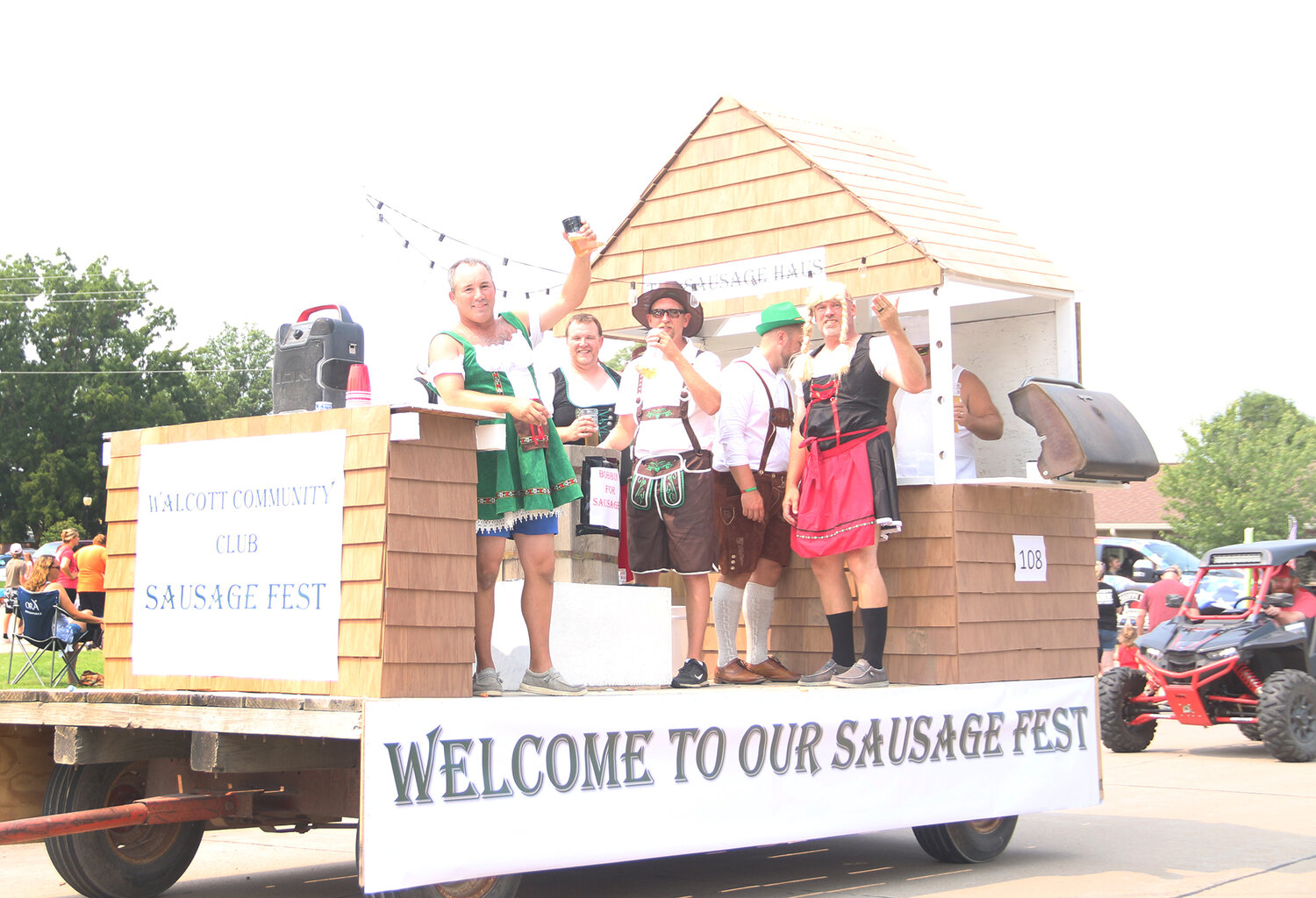 Gute zeit at Walcott Day Parade, July 15, 2023 North Scott Press